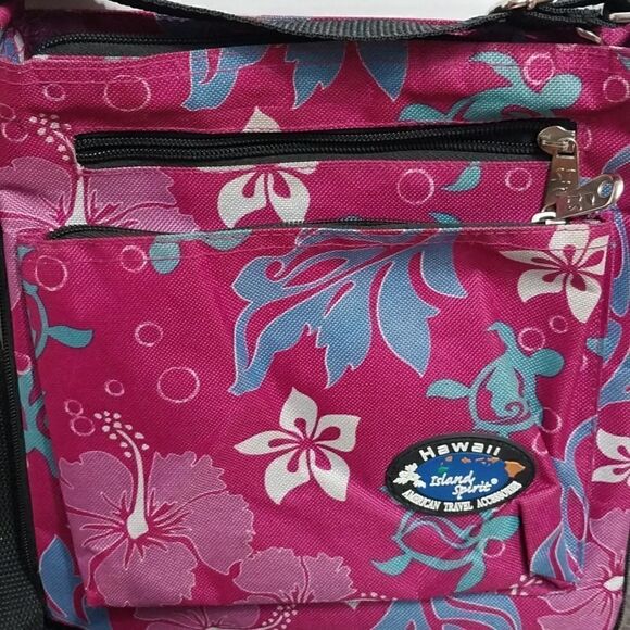 Expanding Hawaiian Crossbody/Shoulder Purse...NEW - Picture 3 of 8